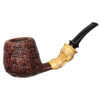 Doctor's Sandblasted Bent Brandy with Bamboo and Boxwood (Double Flash)