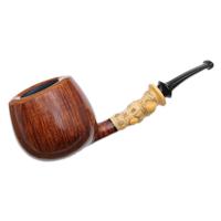 Doctor's Smooth Bent Pot with Bamboo and Boxwood (1415) (Grand Flash)