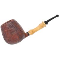 Doctor's Sandblasted Bent Brandy with Bamboo and Boxwood (1416) (Flash)
