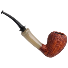 Ping Zhan Sandblasted Acorn with Horn