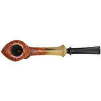 Ping Zhan Contrast Sandblasted Blowfish with Horn