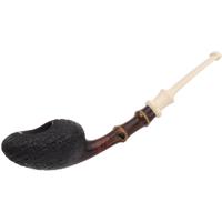 Ping Zhan Sandblasted Black Bean with Bamboo and Supertusk