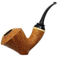 Yeti Sandblasted Cherrywood with Box Elder Burl (179)