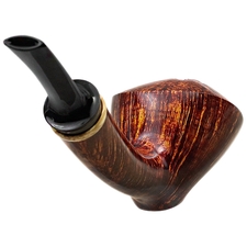Yeti Smooth Long Shank Sitter with Box Elder Burl (202)