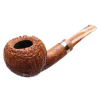 Yeti Sandblasted Bent Apple with Bronze and Bakelite (637)