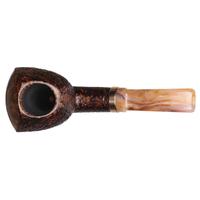 Yeti Partially Sandblasted Cobra with Bronze and Bakelite (645)