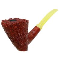 Yeti Sandblasted Bent Dublin Sitter with Bakelite (838)
