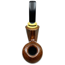 Sam Cui Smooth Reverse Calabash Bent Apple with Boxwood