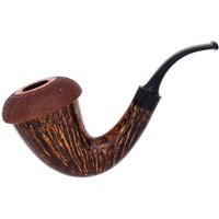 marTelo Smooth Calabash with Sandblasted Sucupira and 18k Golden Dots