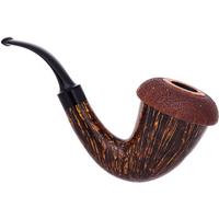 marTelo Smooth Calabash with Sandblasted Sucupira and 18k Golden Dots