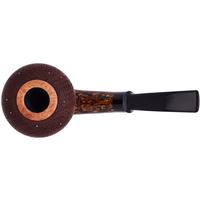 marTelo Smooth Calabash with Sandblasted Sucupira and 18k Golden Dots