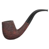 BriarWorks Classic Brown Sandblasted with Black Stem (C12)