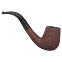 BriarWorks Classic Brown Sandblasted with Black Stem (C12)
