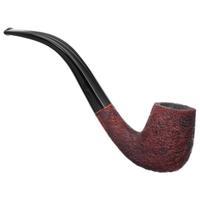BriarWorks Classic Brown Sandblasted with Black Stem (C12L)