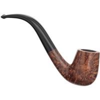 BriarWorks Classic Dark Smooth with Black Stem (C12L)