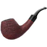 BriarWorks Classic Brown Sandblasted with Black Stem (C91S)
