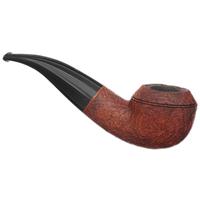 BriarWorks Classic Brown Sandblasted with Black Stem (C111)