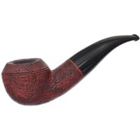 BriarWorks Classic Brown Sandblasted with Black Stem (C111)