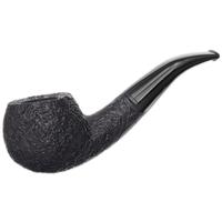BriarWorks Classic Dark Sandblasted with Black Stem (C101)