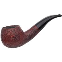 BriarWorks Classic Brown Sandblasted with Black Stem (C101)