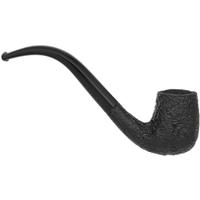 BriarWorks Classic Dark Sandblasted with Black Stem (C13)