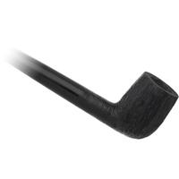 BriarWorks Classic Dark Rusticated Churchwarden with Black Stem (C22XL)