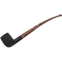 BriarWorks Classic Dark Rusticated Churchwarden with Coffee Stem (C22XL)