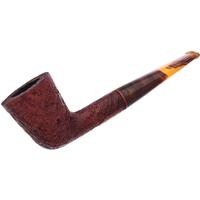 BriarWorks Classic Brown Sandblasted with Tortoise Stem (C61)