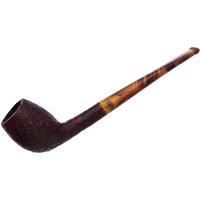 BriarWorks Classic Brown Sandblasted with Tortoise Stem (C142)