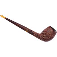 BriarWorks Classic Dark Smooth with Tortoise Stem (C142)