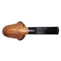 BriarWorks Signature Light Sandblasted Magnetic Calabash with Light Smooth Cap