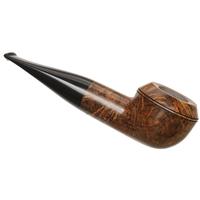 BriarWorks Classic Dark Smooth with Black Stem (C52)
