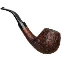 BriarWorks Classic Brown Sandblasted with Black Stem (C91)