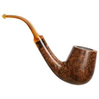 BriarWorks Classic Dark Smooth with Tortoise Stem (C12)