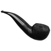 BriarWorks Classic Dark Rusticated with Black Stem (C111F) (9mm)