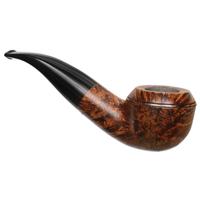 BriarWorks Classic Dark Smooth with Black Stem (C111F) (9mm)