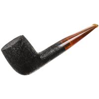 BriarWorks Classic Dark Rusticated with Tortoise Stem (C22)