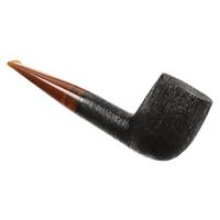 BriarWorks Classic Dark Rusticated with Tortoise Stem (C22)