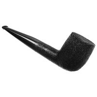 BriarWorks Classic Dark Rusticated with Black Stem (C22)