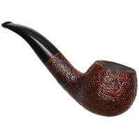 BriarWorks Classic Brown Sandblasted with Black Stem (C101)