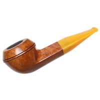 BriarWorks Classic Light Smooth with Amber Stem (C53)