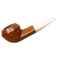 BriarWorks Classic Natural Smooth with White Stem (C53)