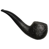 BriarWorks Classic Dark Sandblasted with Black Stem (C101)