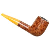 BriarWorks Classic Light Smooth with Amber Stem (C22)