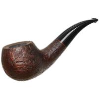 BriarWorks Classic Brown Sandblasted with Black Stem (C101)