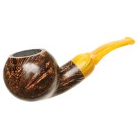 BriarWorks Original Dark Smooth with Amber Stem (OR01)