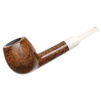 BriarWorks Classic Light Smooth with White Stem (C81)