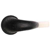 BriarWorks Signature Dark Sandblasted Calabash with Dark Rusticated Cap