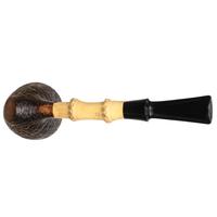 Davide Iafisco Sandblasted Bent Dublin Sitter with Bamboo