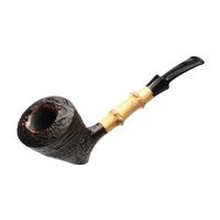 Davide Iafisco Sandblasted Bent Dublin Sitter with Bamboo